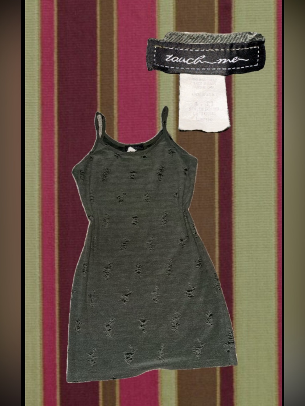 Grunge Green Dress